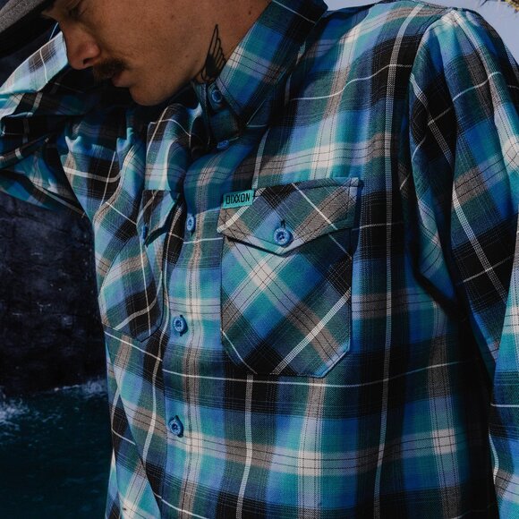 Dixxon FLANNEL FALLS Flannel Shirt - Men's 2XL Tall - Picture 4 of 11